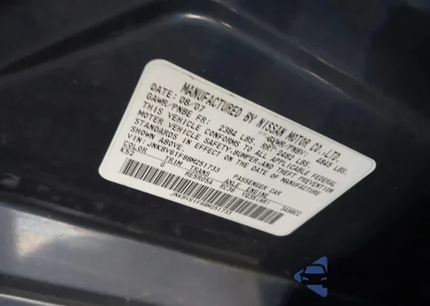 2008 Infiniti G35X из США, поврежденный, VIN JNKBV61F98M251733